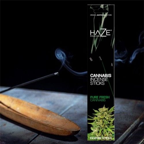 Haze Scented Cannabis Incense Sticks, X 15