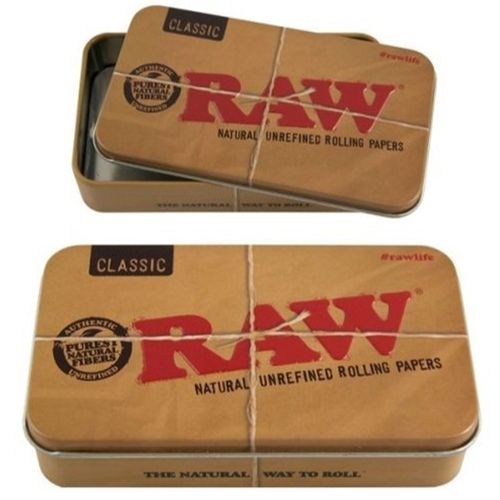 RAW Classic Metal Tin Case, 11.5cm
