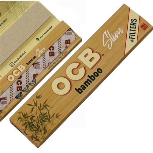 OCB Bamboo King Size Slim &amp; Tips