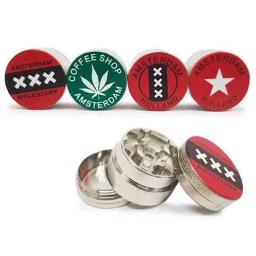Amsterdam Mini Grinder - 3 Parts