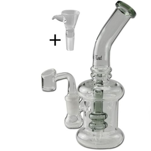 Black Leaf Percolator-Bong/Dab Titan, 19cm Black Leaf Percolator-Bong/Dab Titan, 19cm