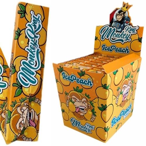 Monkey King Ice Peach King Size Slim + Tips Monkey King Ice Peach King Size Slim + Tips