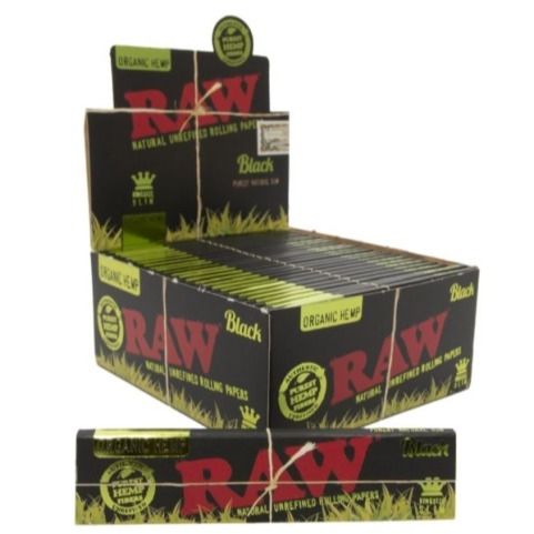 RAW Black Organic King Size Slim