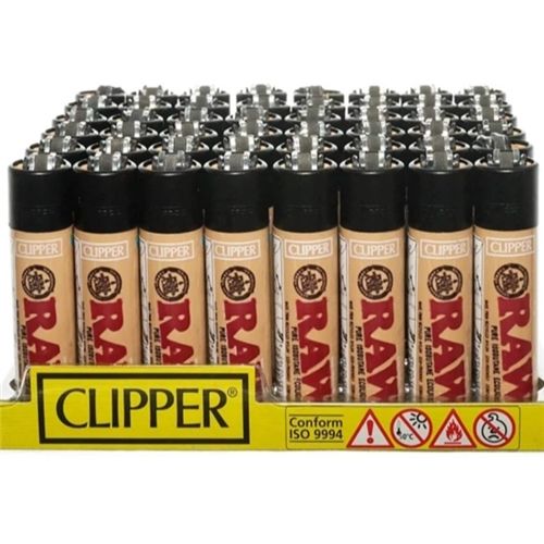 RAW Clipper Large Classic + Red Logo Large