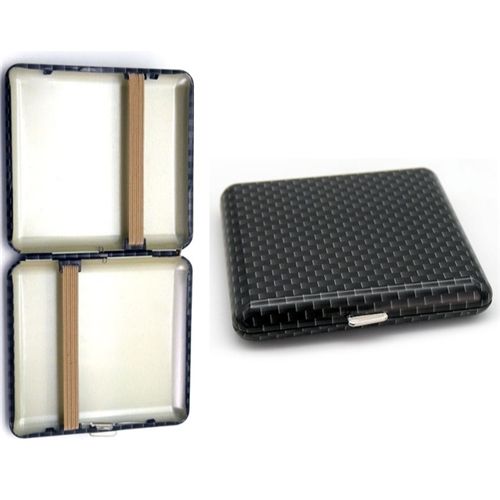 Carbon Style Cigarette Case