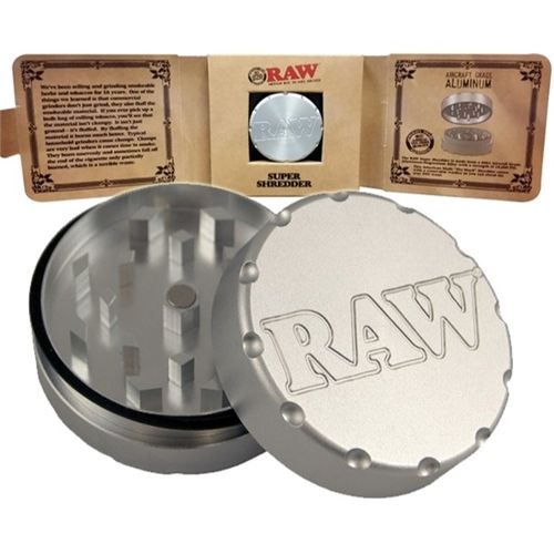 RAW Aluminium Super Shredder 2 Parts, 50mm