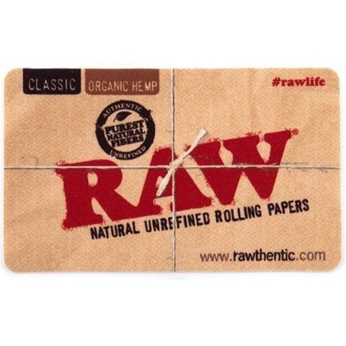 RAW Classic Removable Sticker, 9 X 5cm