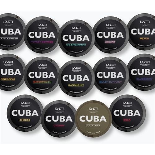 Cuba Black Line Nicotine Pouches 43mg