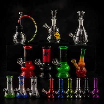 Glass Bongs, less than 20cm