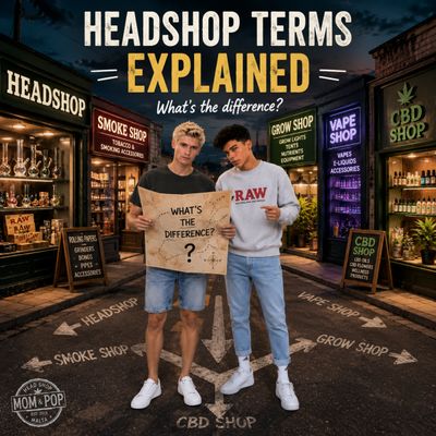 Headshop Terms Explained