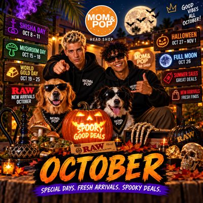🎃 October Is Getting Spooky at MOM &amp; POP! 👻