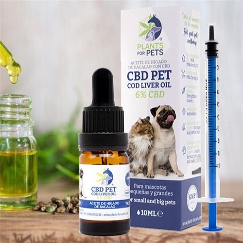 Plant For Pets CBD Pet Cod Liver Oil 6%, 10ml
