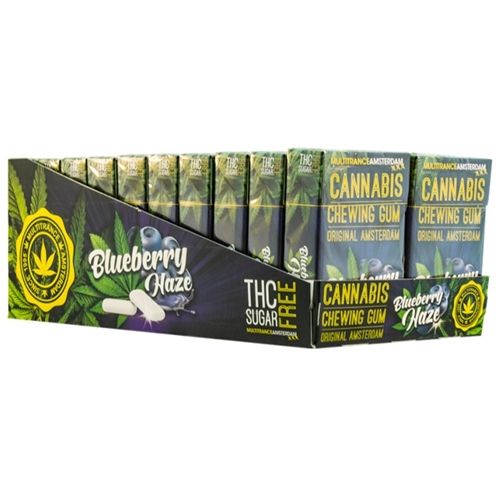 Blueberry Haze Chewing Gum, X 17