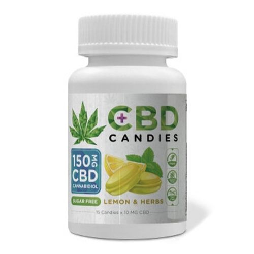 CBD+ Lemon &amp; Herbs Candies, 39g
