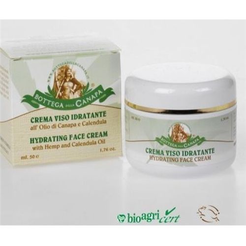 Hydrating Face Cream With Hemp &amp; Calendula Oil, 50ml