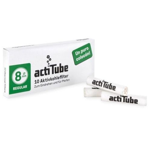 Actitube Regular Charcoal Filter, 8mm X 10
