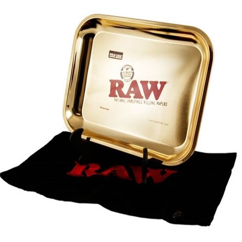 RAW Gold Leaf Tray (18k gold-plated)