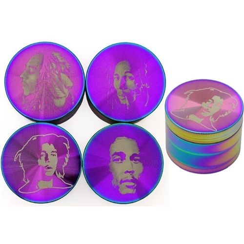 Bob Marley Rainbow - 4 Parts, 50mm