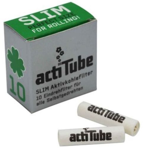 Actitube Slim Charcoal Filter, 7mm X 10