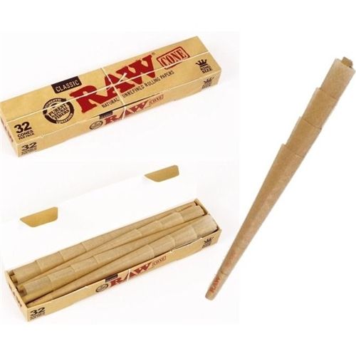 RAW Classic Cones King Size, X 32