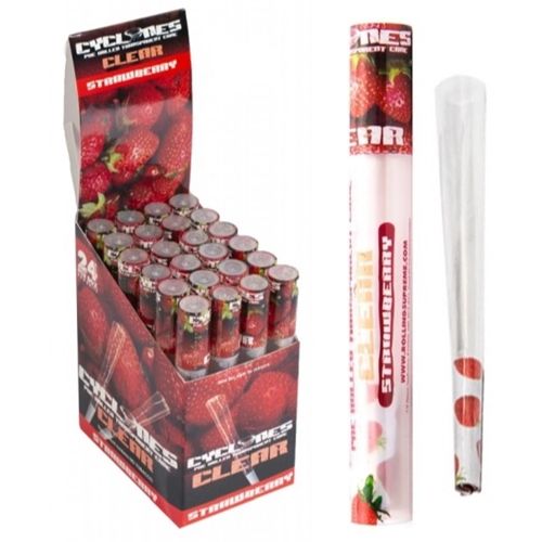 Cyclones Clear - Strawberry