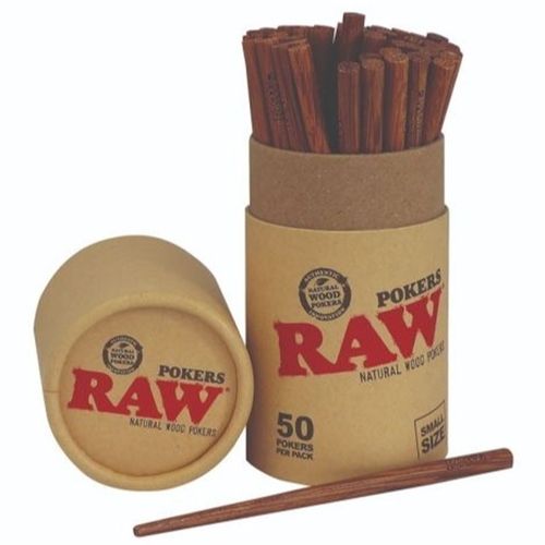 RAW Natural Wood Poker, 11.3cm