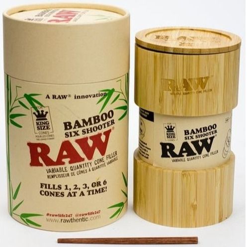 RAW Bamboo Six Shooter, King Size