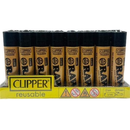 RAW Clipper Large Beige + Black Logo Large