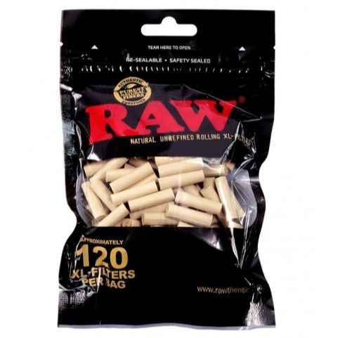 RAW Black XL Filter Slim, 6 x 22 mm X 120