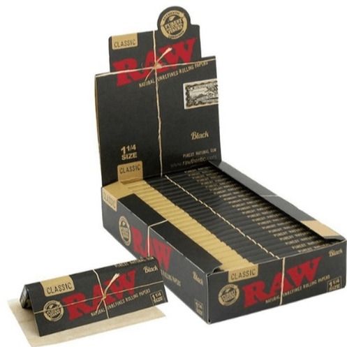RAW Black Medium Size 1 1/4