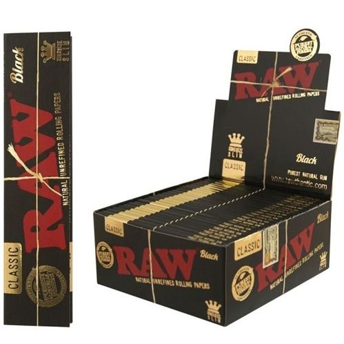 RAW Black King Size Slim