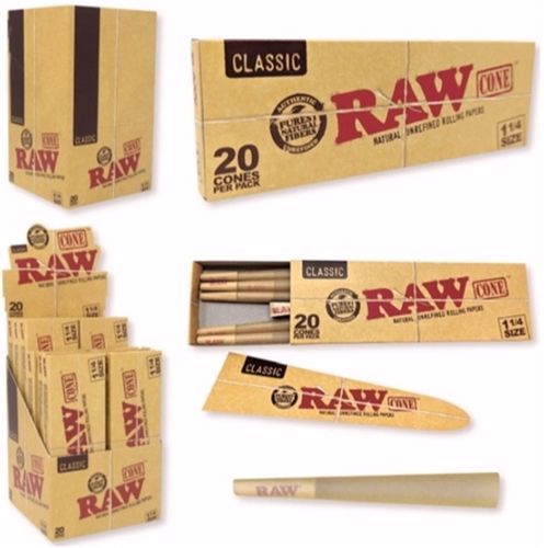 RAW Classic Cones 1 1/4, X 20