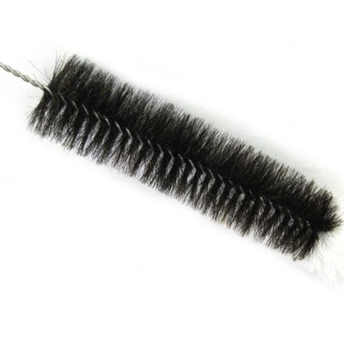 Black Wire Brush with Wool, 34cm