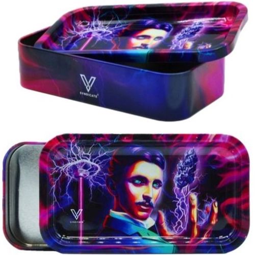 Syndicase + Lid High Voltage, 12.5 X 7cm