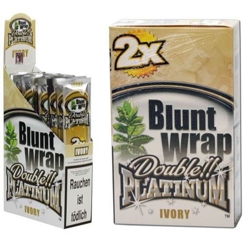 Blunt Wrap Ivory, French Vanilla, X 2