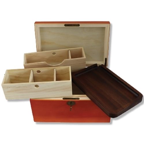 Rolling Surpreme Orange Wooden Box G7, 28cm