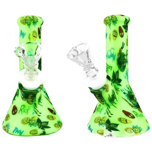 Rick &amp; Morty Silicone Green, 13cm