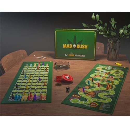 MadKush 2 in 1 Board Game