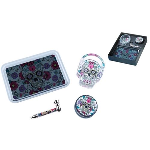 Super Heroes Set 'Skull &amp; Flower'