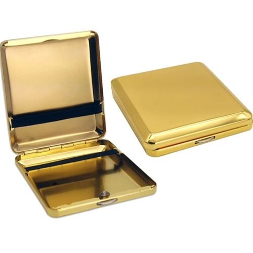 Gold Metal Cigarette Case