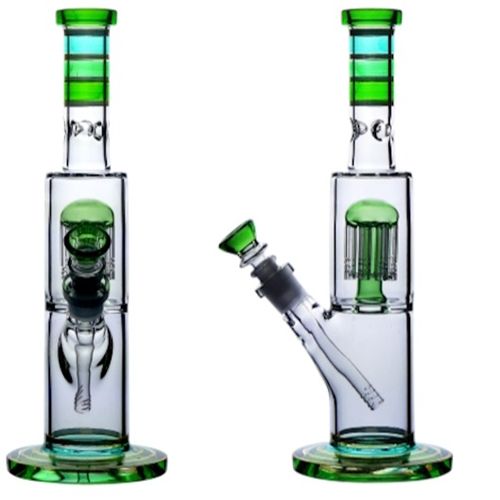 Green Rings Cylinder + Ice Notches + 8-Arm Percolator + Diffuser, 32cm