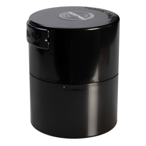 Tightpac Vacuum Container Black 0.12l/40g, 74/60mm