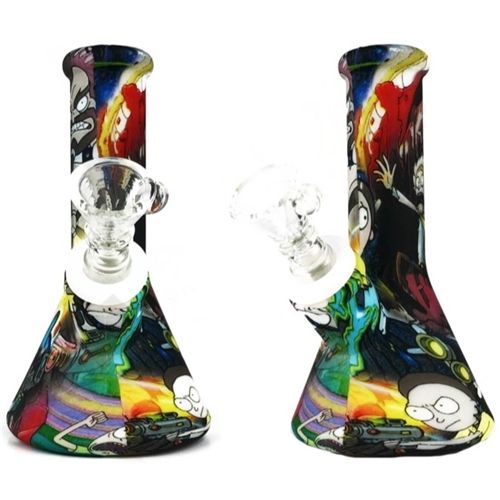 Rick &amp; Morty Silicone Black, 13cm