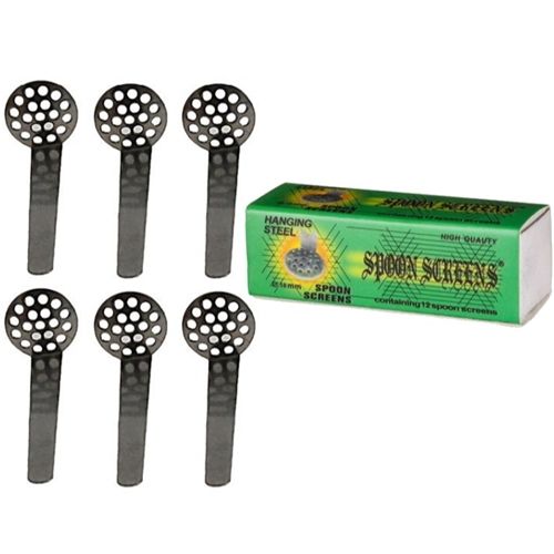 Steel Spoon Screens, Ø 18mm X 12