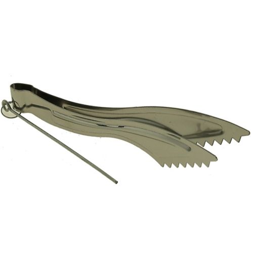 Silver Plier For Shisha Charcoal, 16cm