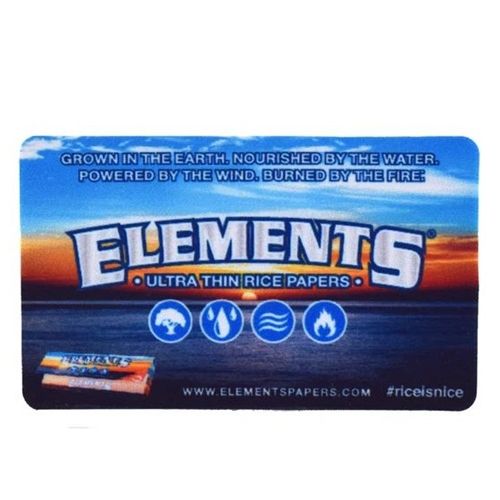 Elements Blue Removable Sticker, 9 X 5cm