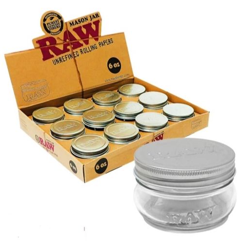 RAW Mason Jar, 6oz (177ml)