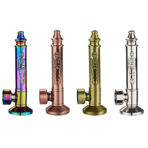 Metal Skeleton Pipe, 9.5cm