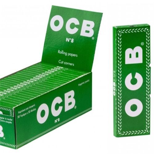 OCB Green No. 8 Cut Corner