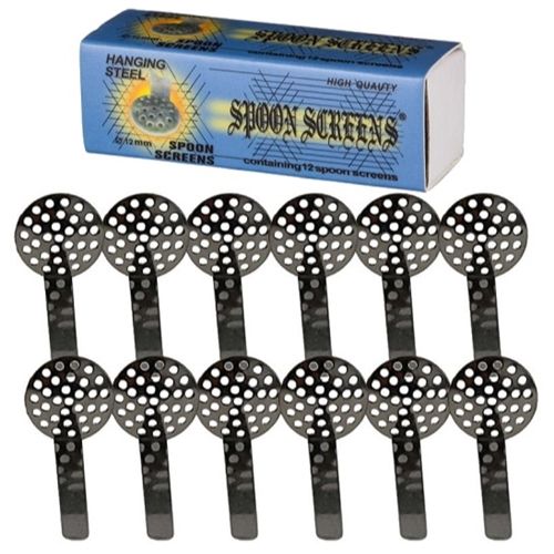 Steel Spoon Screens, Ø 12mm X 12